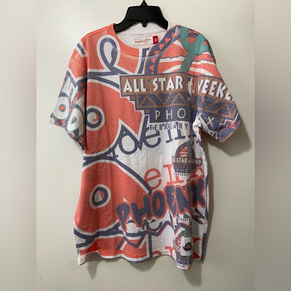 Mitchell & Ness Phoenix NBA All Star Weekend 1995 Retro Vintage Shirt Size S NEW - Picture 1 of 4